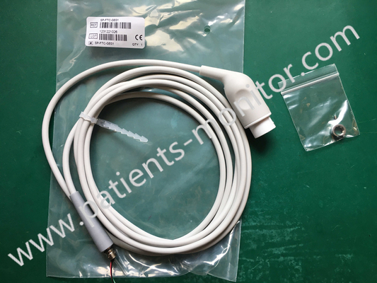 GE TOCO ট্রান্সডুসার / প্রোব 2264 HAX2264 LAX Fetal Monitor Cable Assembly SP-FTC-GE01 স্ক্রু বোতাম সহ